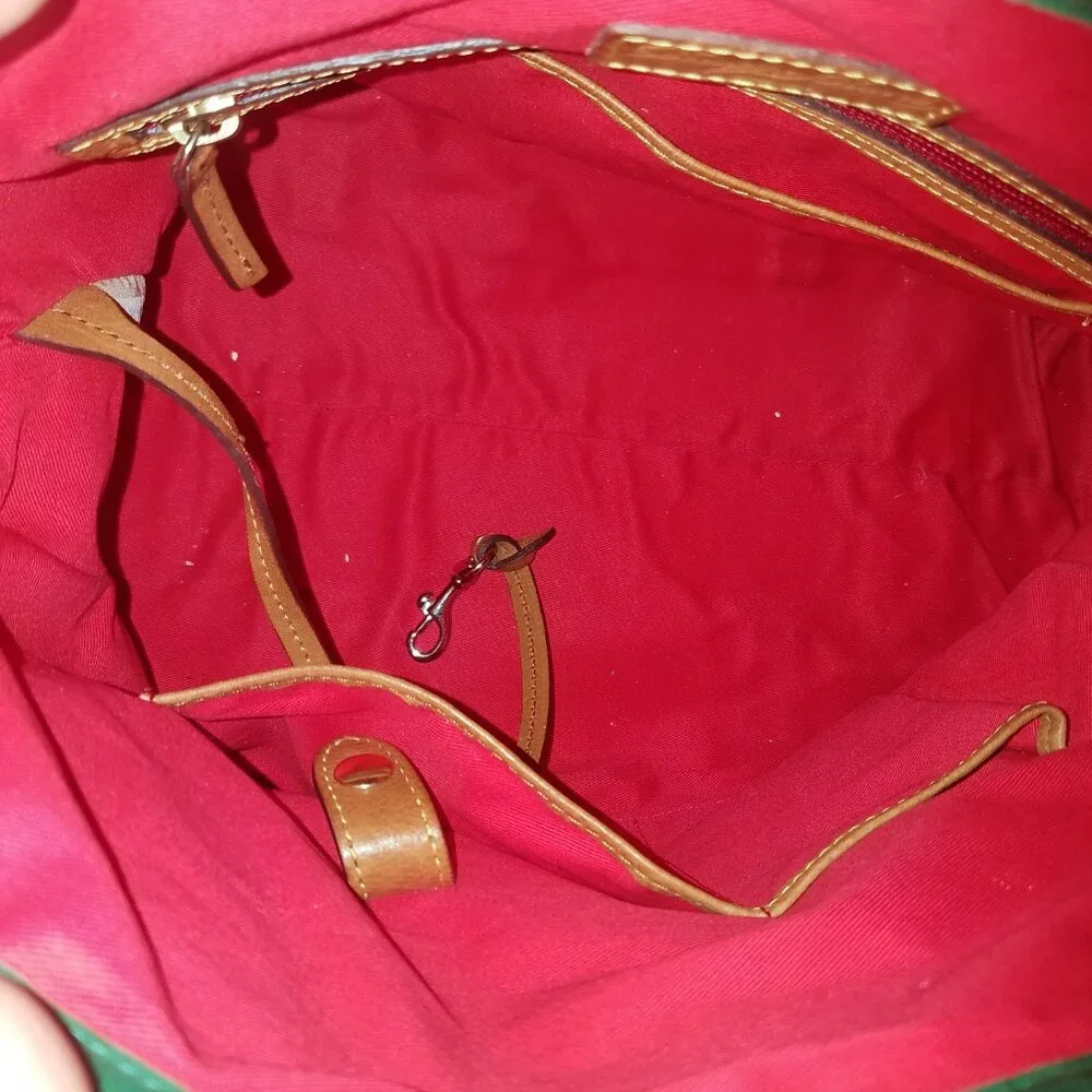 Dooney & Bourke domed buckle satchel - Picture 3 of 11
